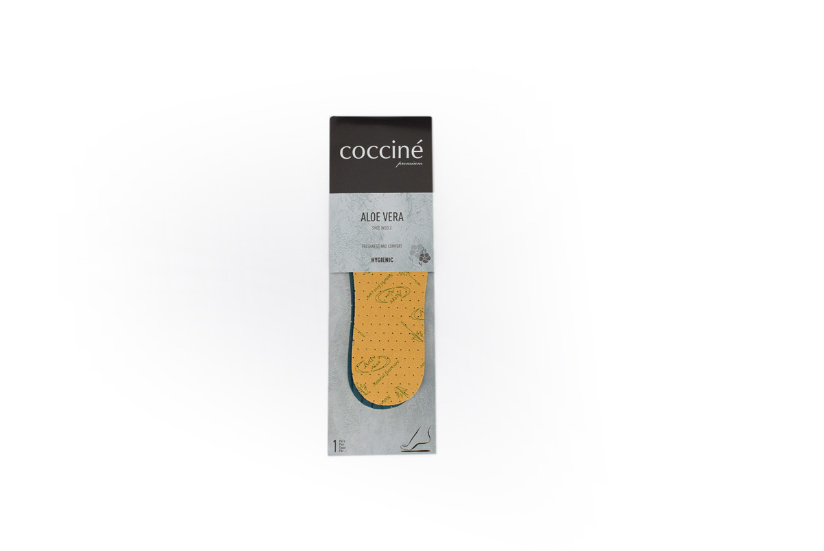 

Стельки дышащие с экстрактом алоэ Coccine ALOE VERA размер 46 665/11/46