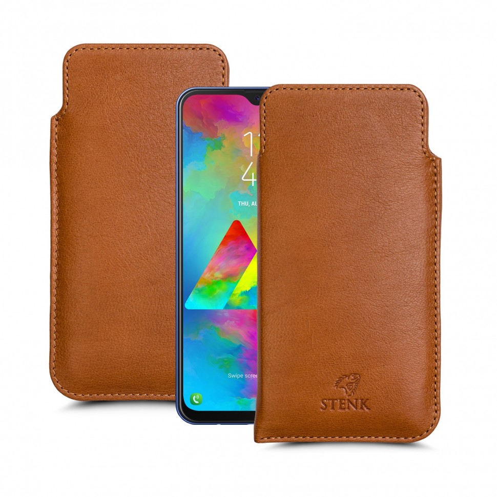 

Футляр Stenk Elegance для Samsung Galaxy M20 Camel
