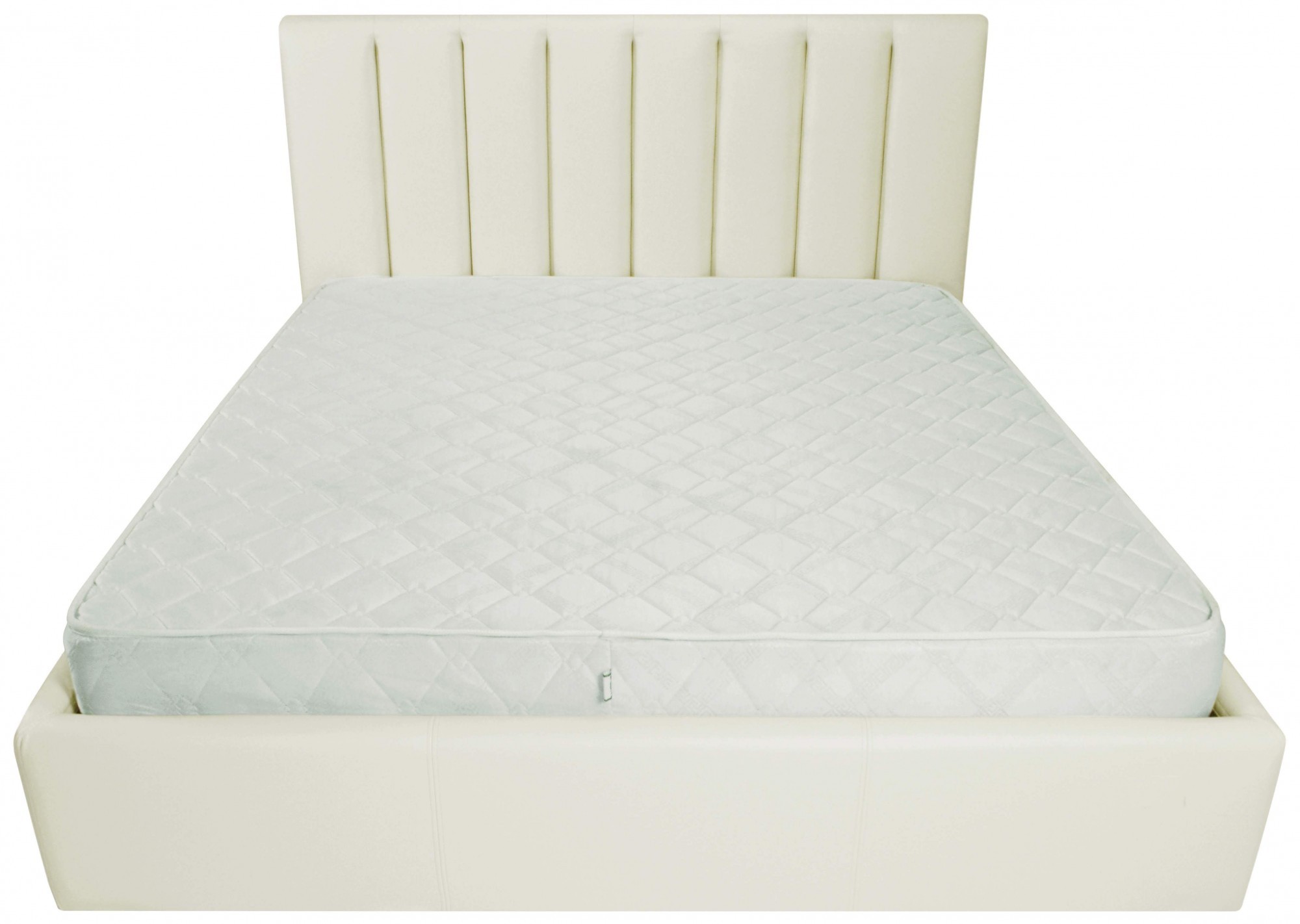 

Кровать Двуспальная Sanam Comfort 180 х 200 см Fly 2200 A1 С подъемным механизмом и нишей для белья Белая