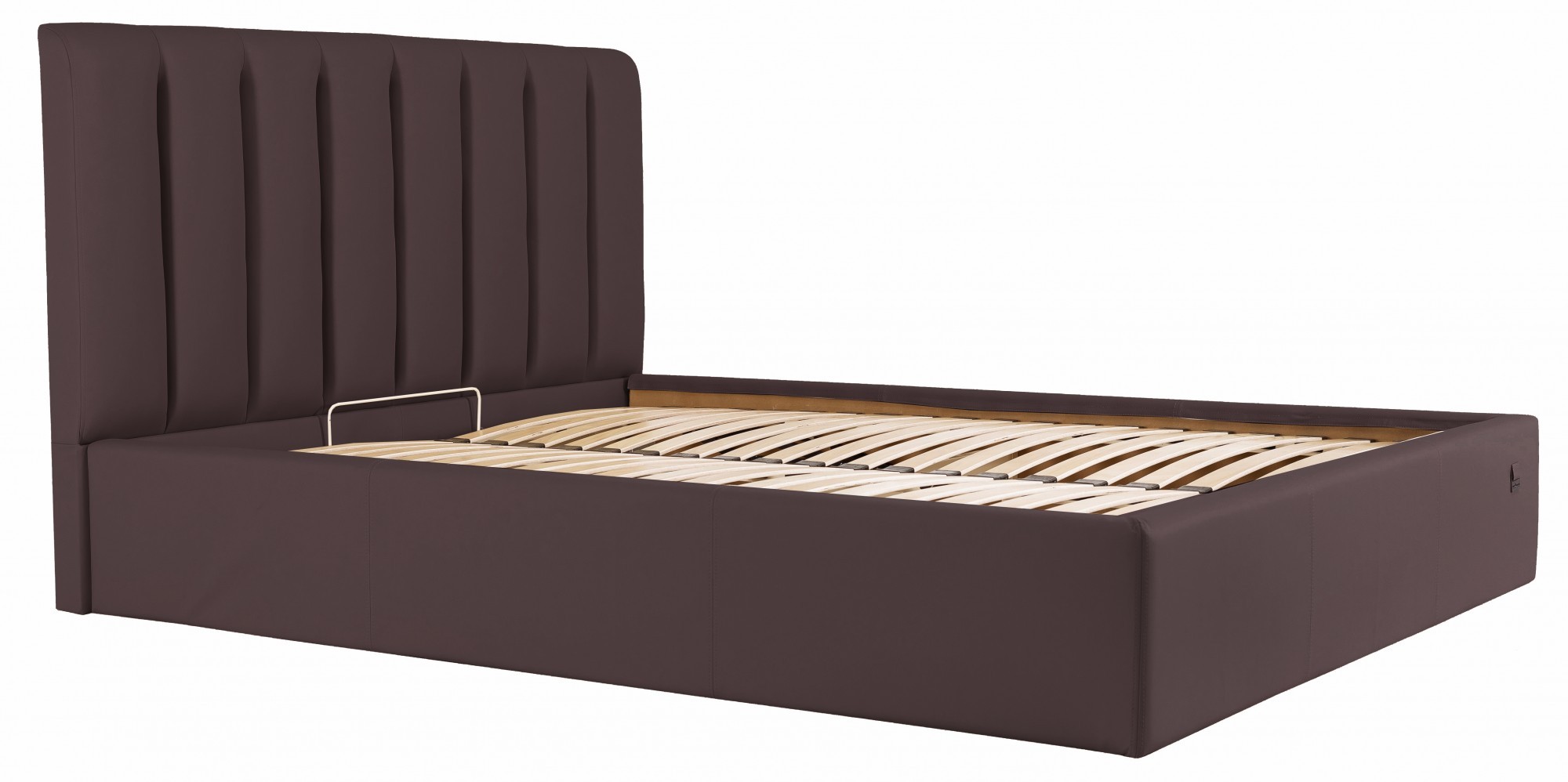 

Кровать Двуспальная Sanam Comfort 160 х 200 см Fly 2231 С подъемным механизмом и нишей для белья Темно-коричневая