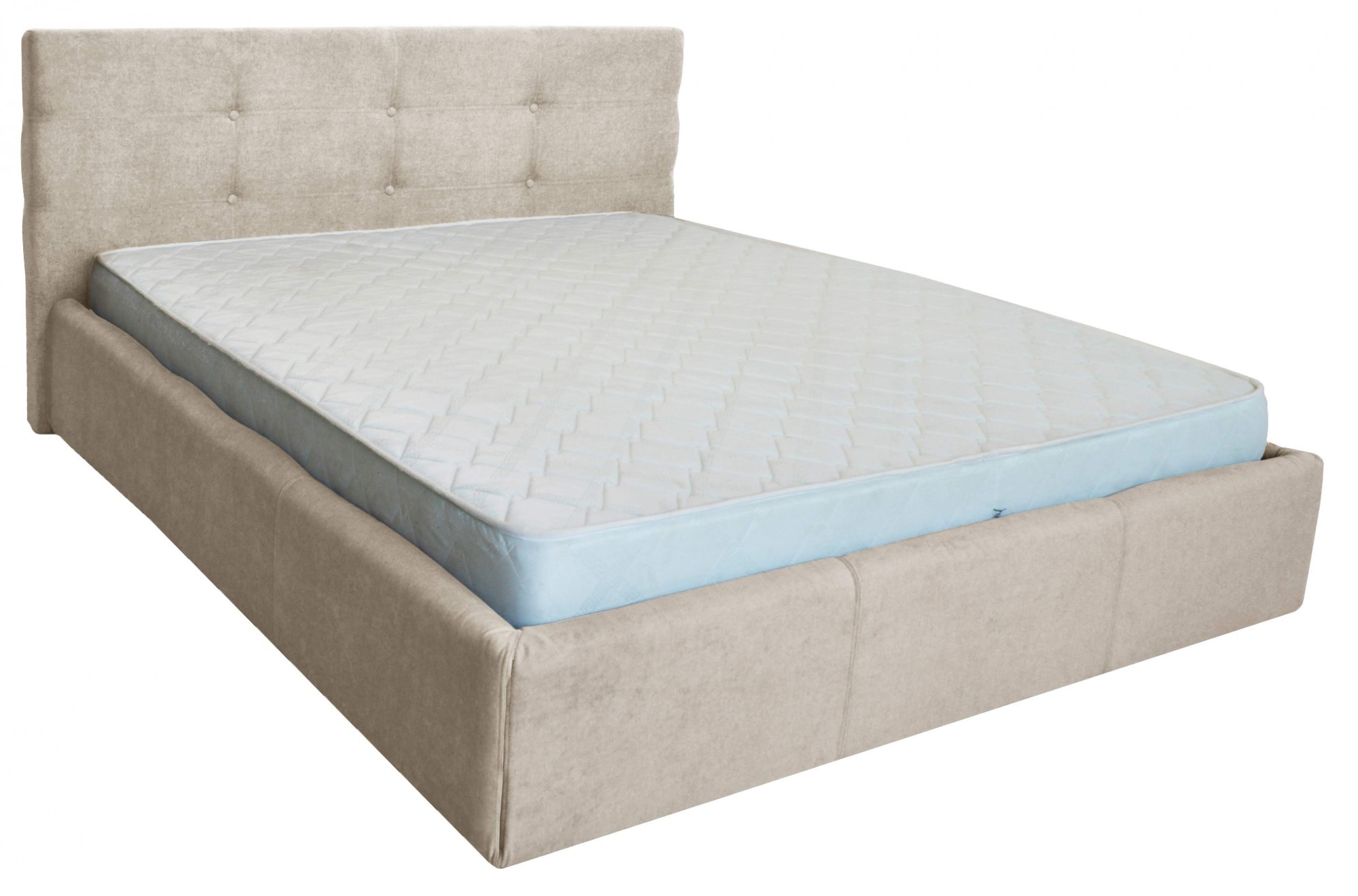 

Кровать Manchester Comfort 120 х 200 см Мисти Milk A1 С подъемным механизмом и нишей для белья Бежевая