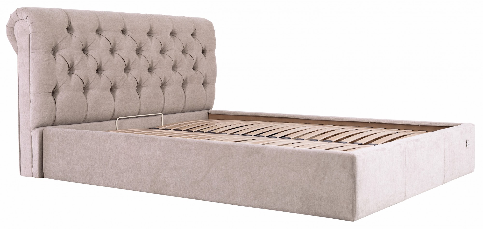

Кровать Двуспальная London Standart 160 х 190 см Мисти Mocco Серая