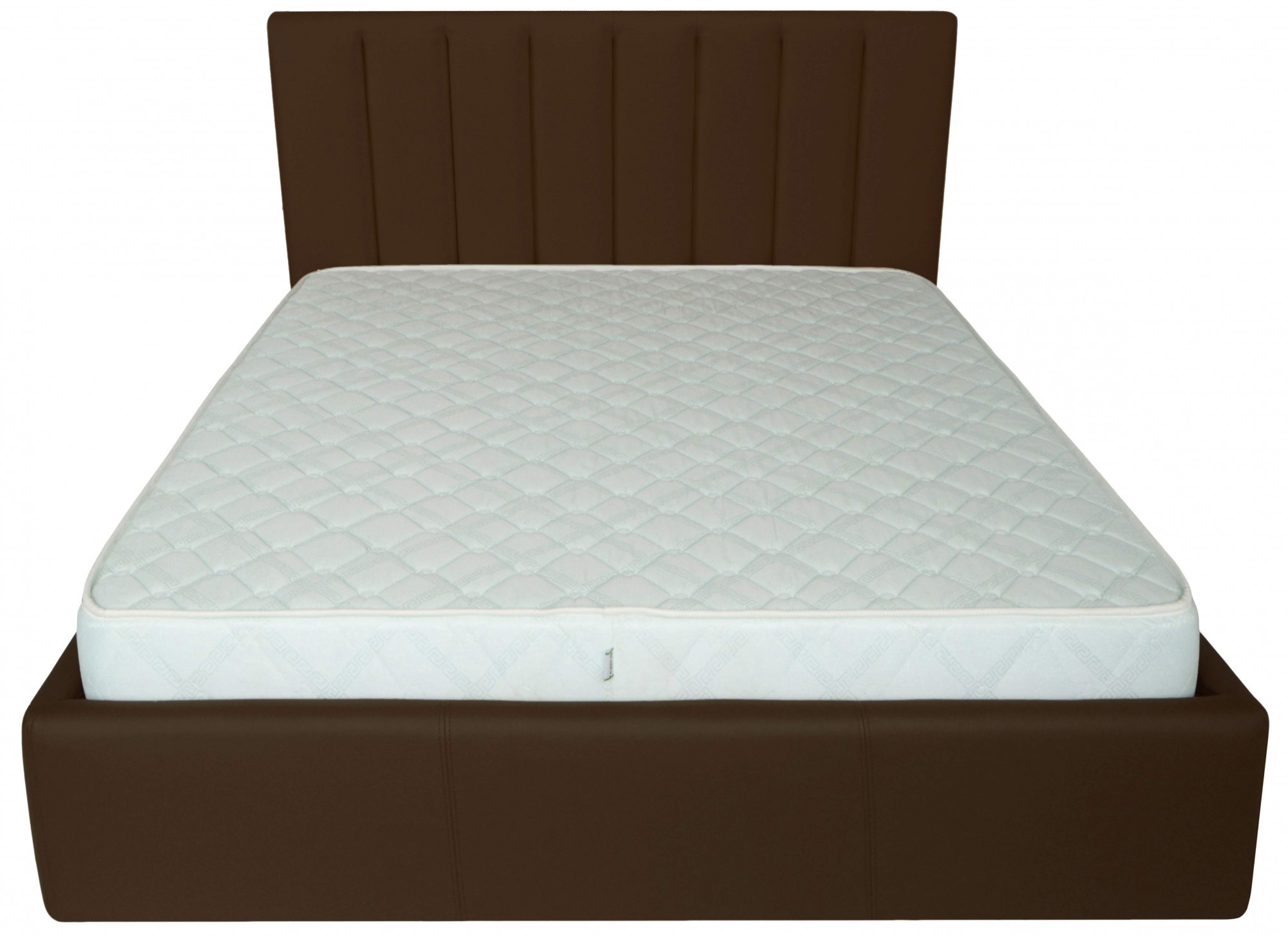 

Кровать Двуспальная Sanam Comfort 160 х 190 см Fly 2231 A1 С подъемным механизмом и нишей для белья Темно-коричневая