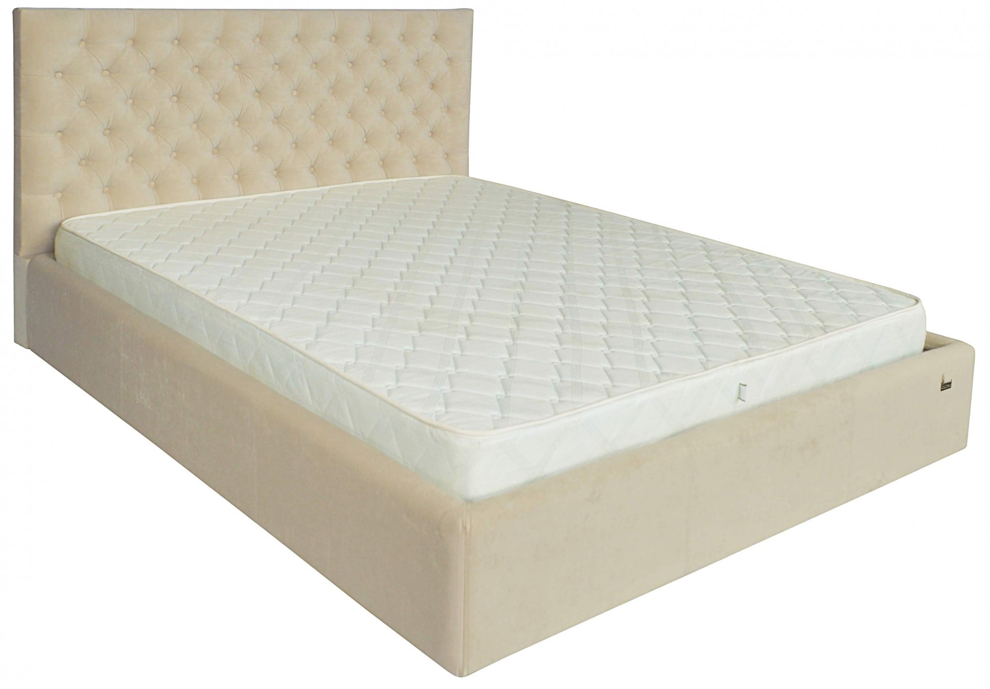 

Кровать Двуспальная Cambridge Standart 160 х 190 см Кордрой 231 Бежевая