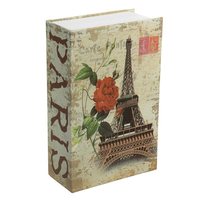 

Книга-сейф MK 1849 Металл (Эйфелева башня)