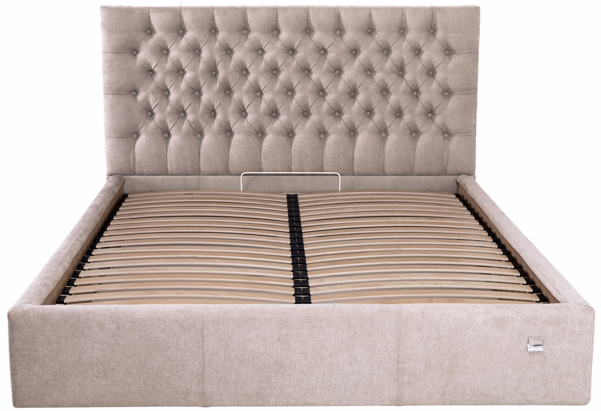 

Кровать Cambridge Comfort 120 х 200 см Мисти Mocoo С подъемным механизмом и нишей для белья Серая