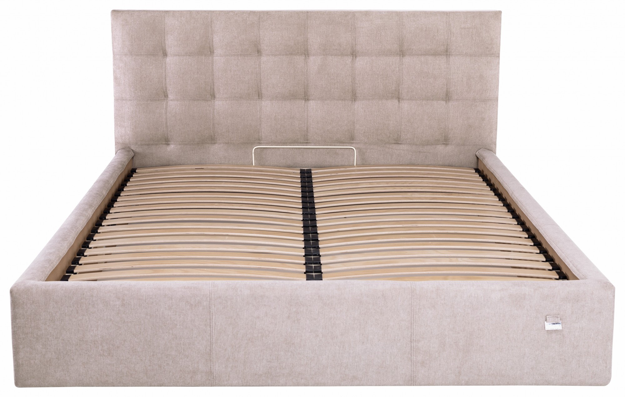 

Кровать Chester Comfort 140 х 200 см Мисти Mocco С подъемным механизмом и нишей для белья Серая