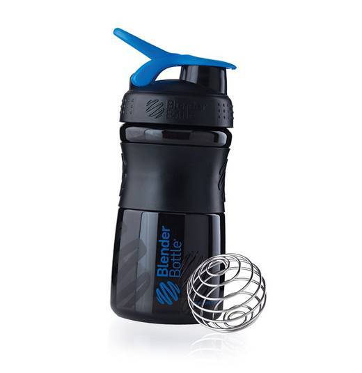 

Шейкер SportMixer Blender Bottle 590мл Черно-голубой (09234003)