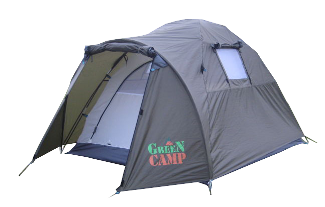 

Палатка двухместная GreenCamp 3006