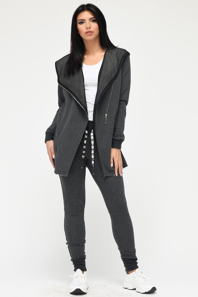 

СПОРТИВНЫЙ КОСТЮМ КМ-2125-29 (XS. АНТРАЦИТ) XS