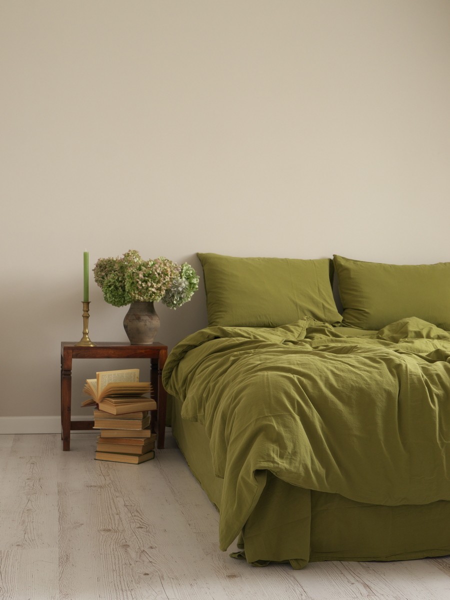 

Комплект постельного белья Limasso Olive Standart 160х220x2