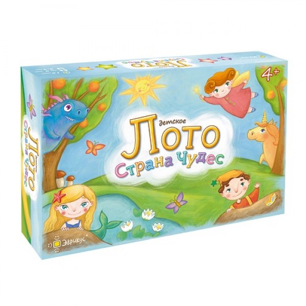 

Настольная игра Эврикус Лото детское. Страна чудес