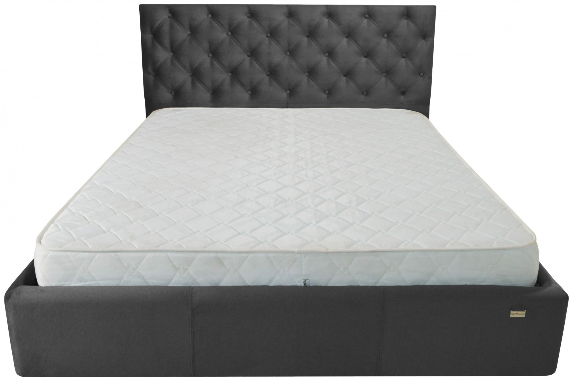 

Кровать Coventry Comfort 120 х 200 см Missoni 009 С подъемным механизмом и нишей для белья Темно-серая