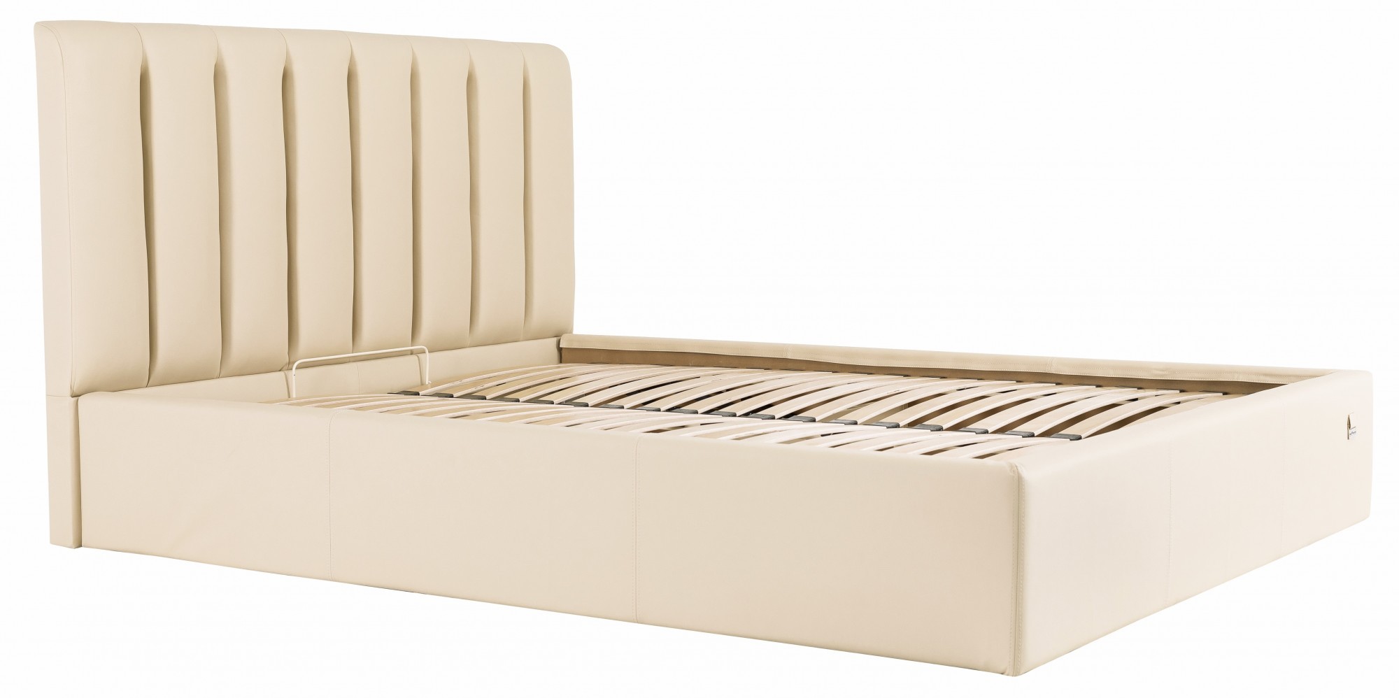 

Кровать Двуспальная Sanam Comfort 180 х 200 см Fly 2207 С подъемным механизмом и нишей для белья Бежевая
