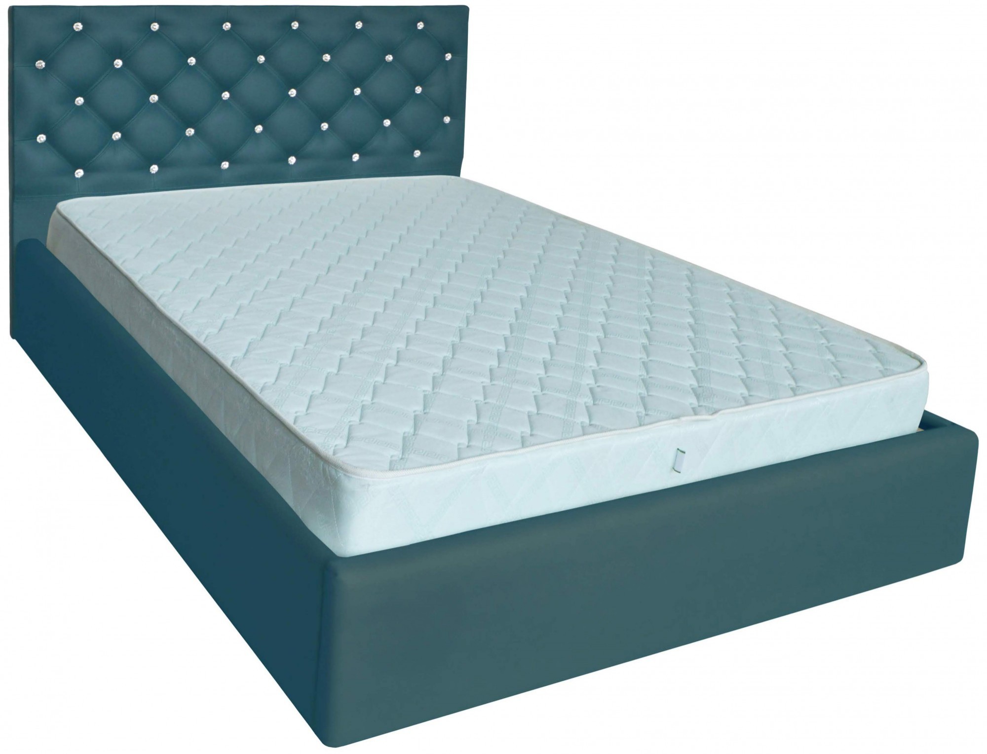 

Кровать Двуспальная Coventry Comfort 180 х 200 см Fly 2215 С подъемным механизмом и нишей для белья С1 Бирюзовая