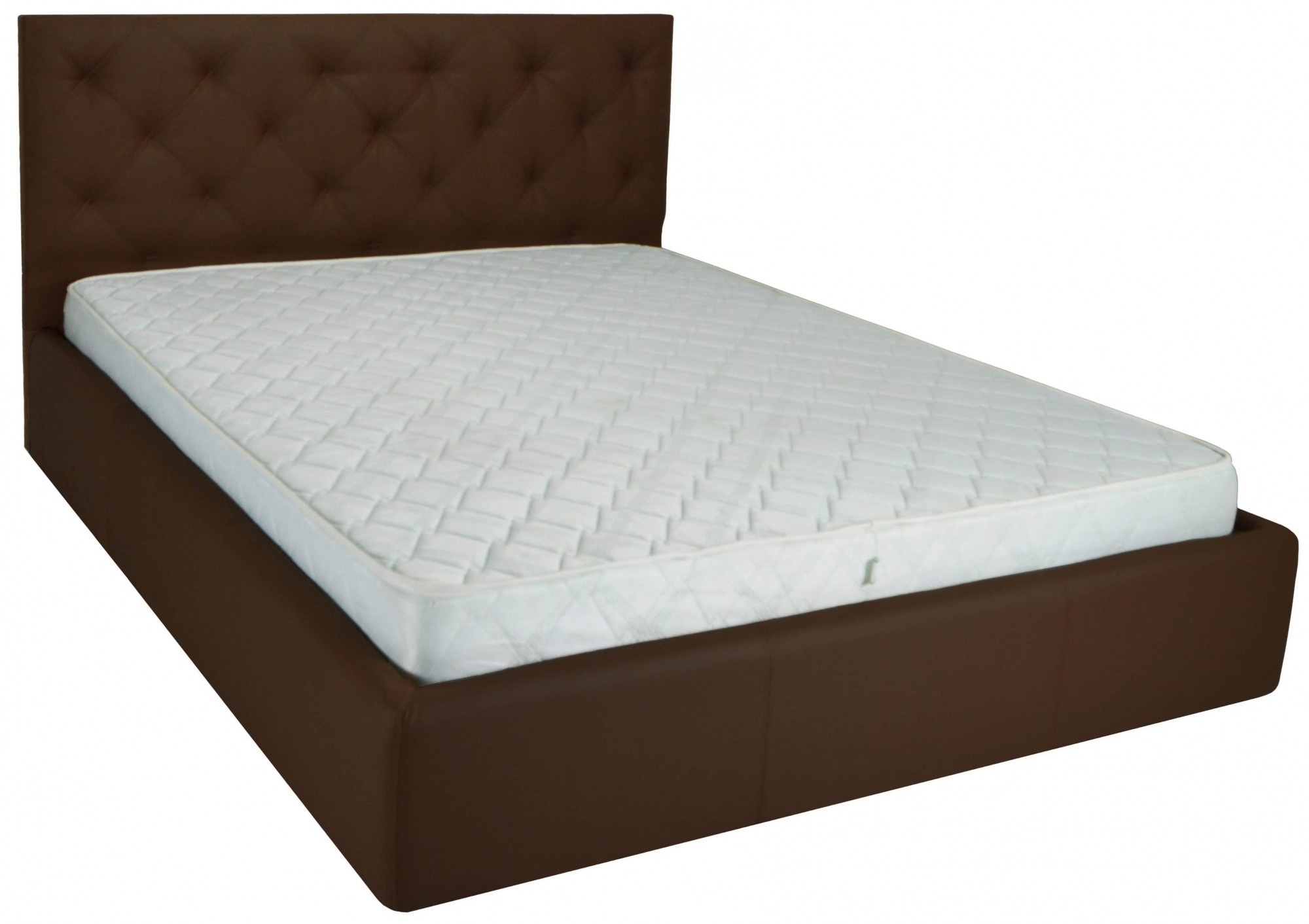 

Кровать Двуспальная Bristol Comfort 160 х 200 см Fly 2231 A1 С подъемным механизмом и нишей для белья Темно-коричневая