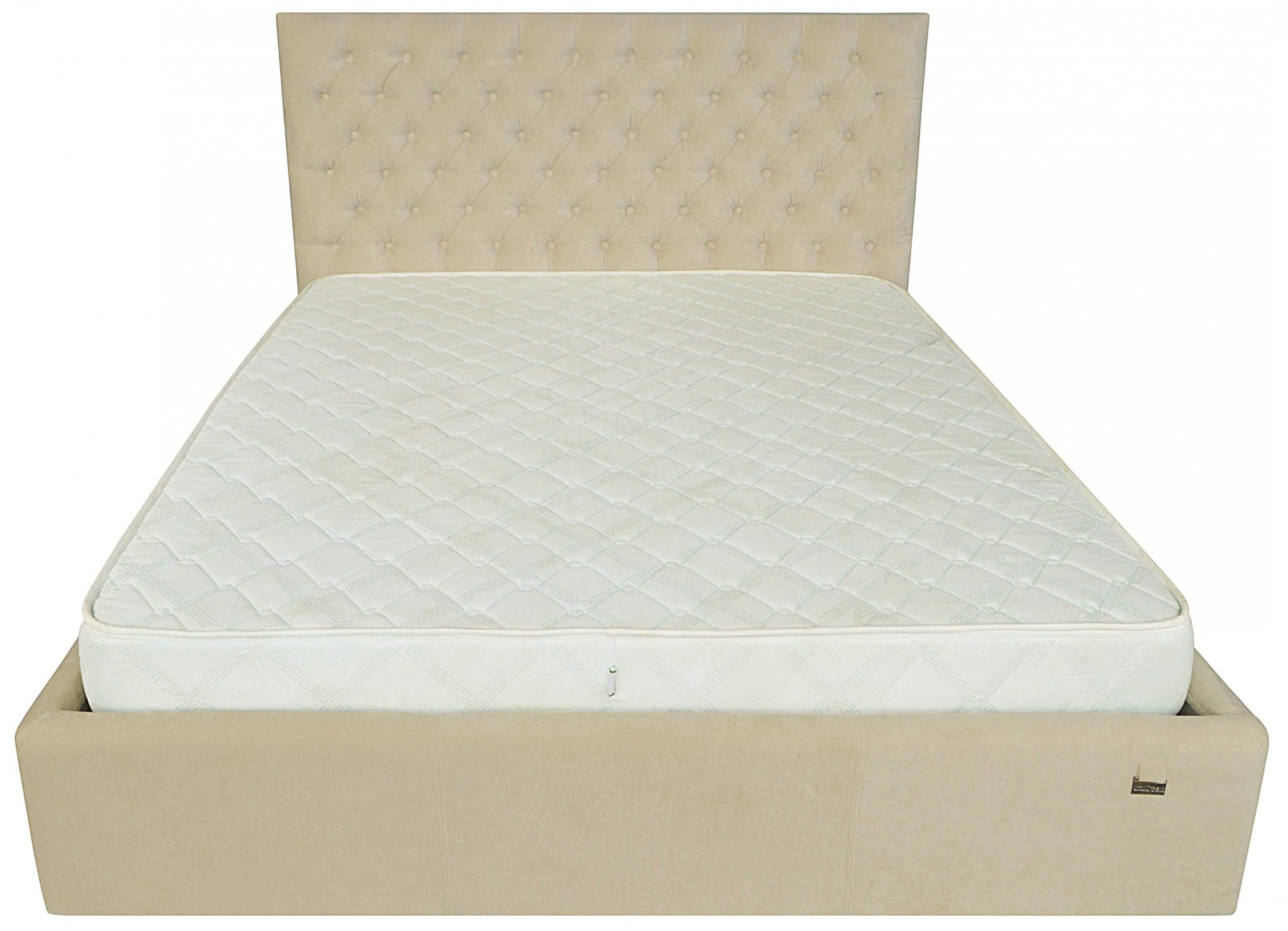 

Кровать Cambridge Standard 140 х 200 см Кордрой 231 Бежевая