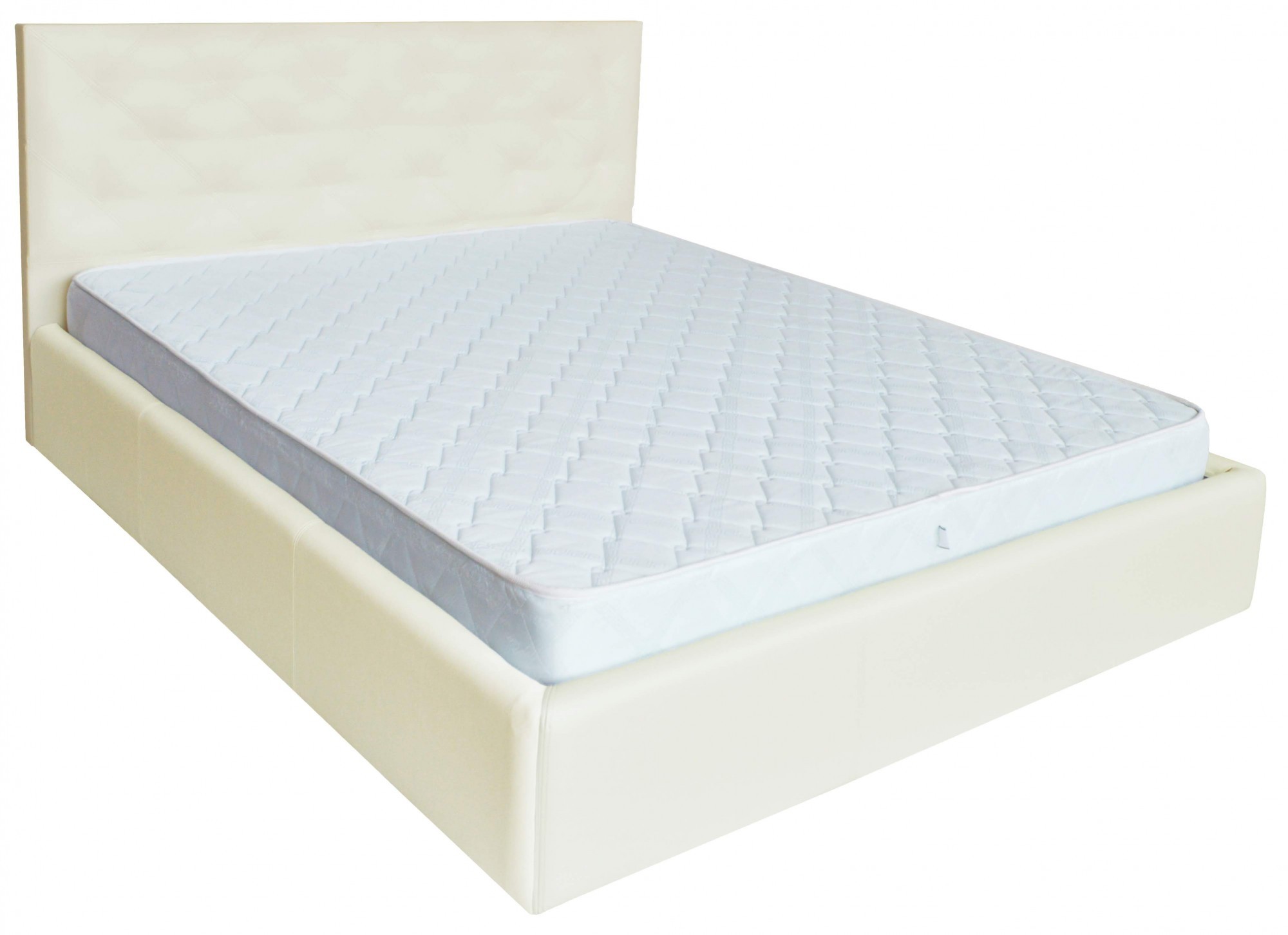 

Кровать Двуспальная Coventry Comfort 180 х 190 см Fly 2200 A1 С подъемным механизмом и нишей для белья Белая