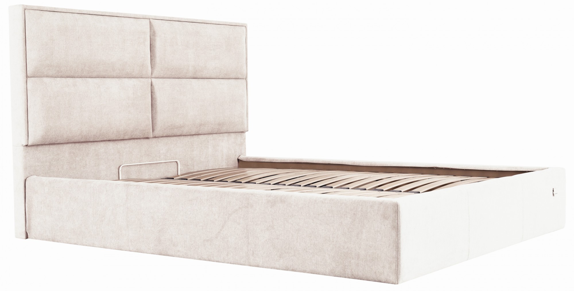 

Кровать Двуспальная Sheffield Comfort 160 х 190 см Мисти Milk С подъемным механизмом и нишей для белья Бежевая