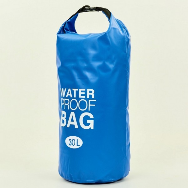 

Водонепроницаемый гермомешок Waterproof Bag 30л TY-6878-30 синий (KL00135)