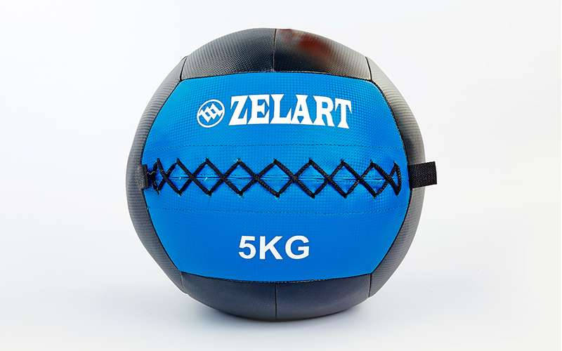 

Мяч волбол для кроссфита и фитнеса 5кг Zelart WALL BALL FI-5168-5 (KL00519)