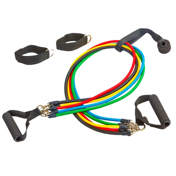

Эспандер Power Bands многофункциональный 5 жгутов FI-5955 (KL00258)