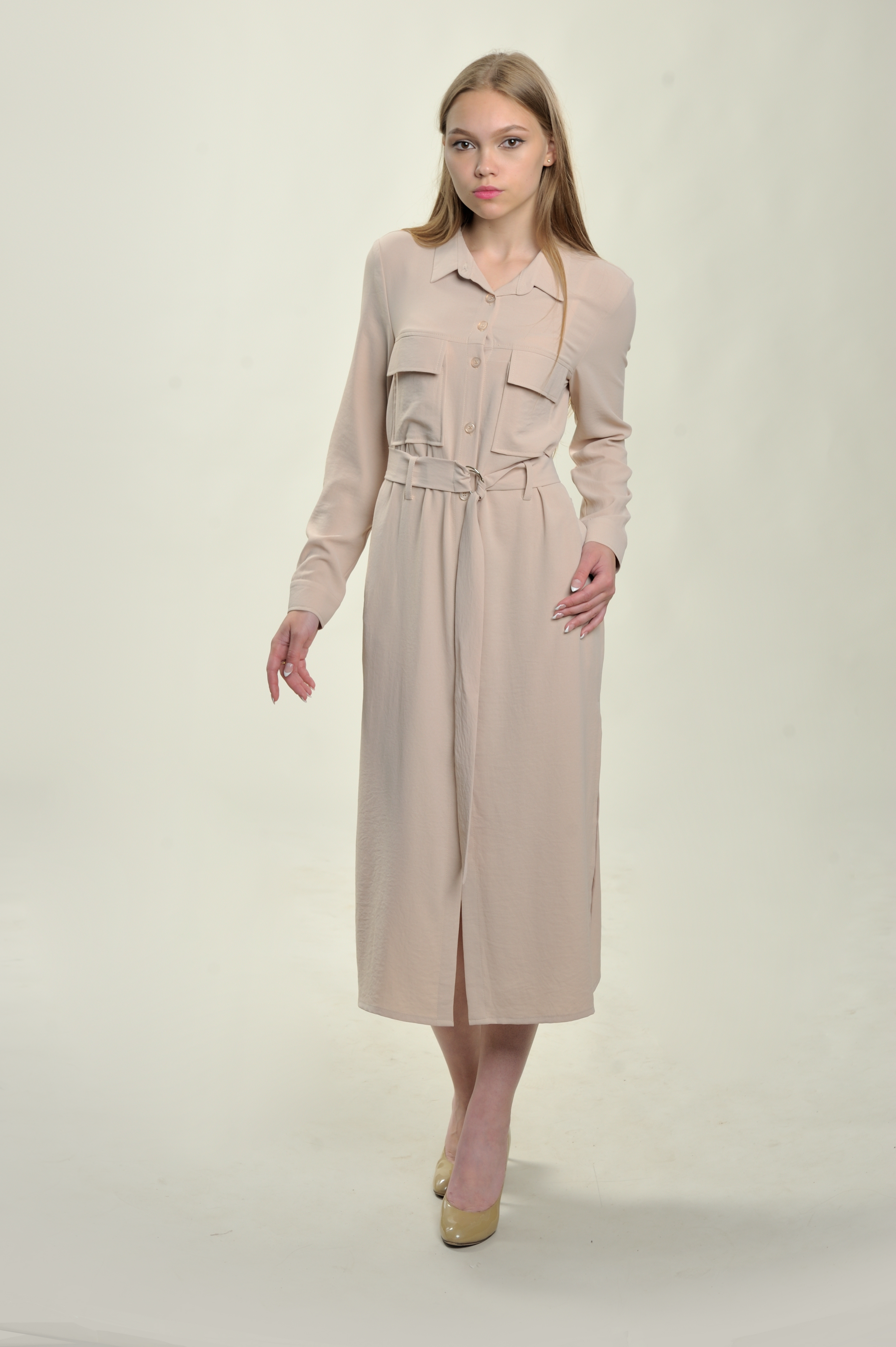 

Платье Wear me Сафари XXL Бежевый 1w/19/33