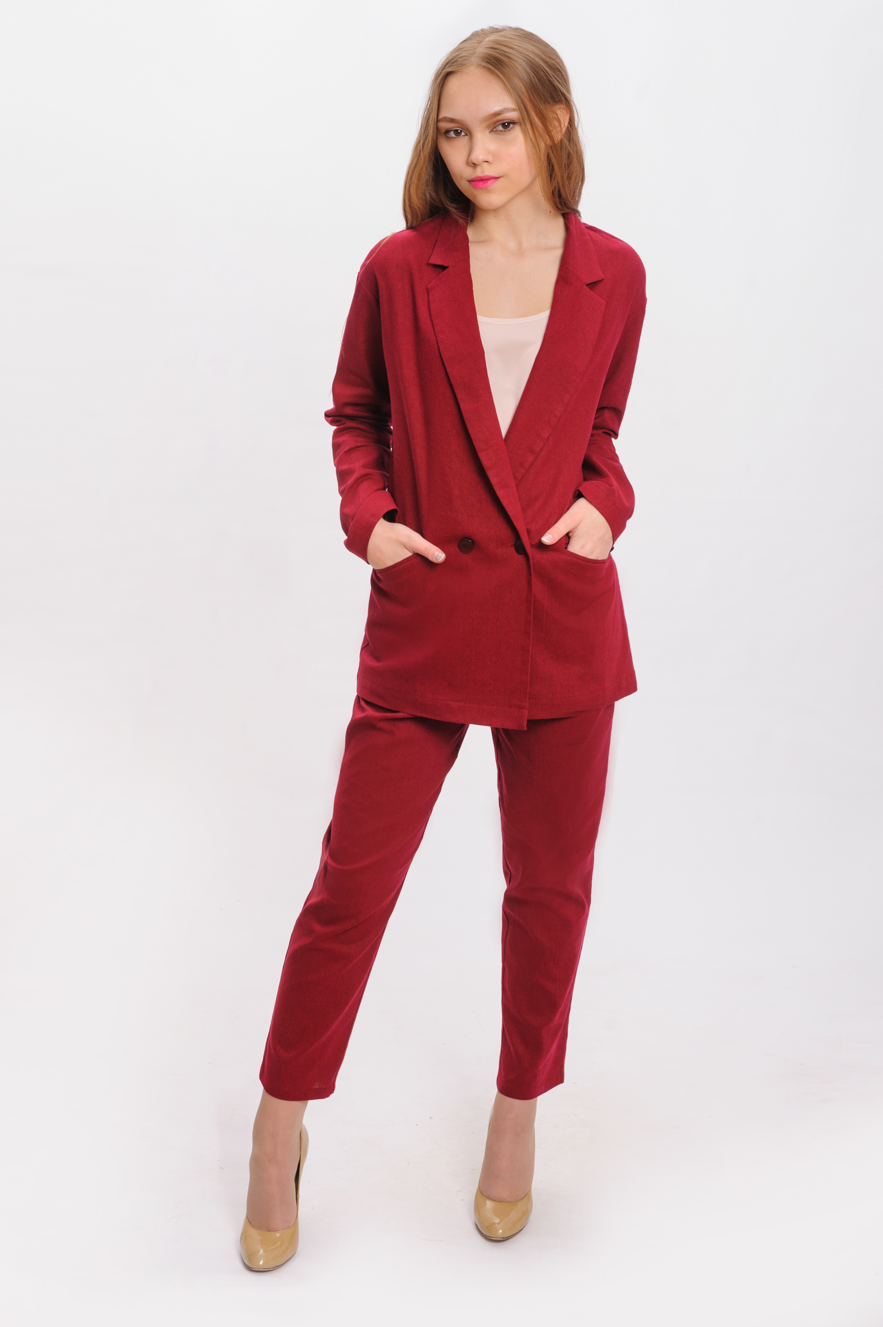 

Жакет Wear me со спущенным плечом XS Красный 1w/12/49