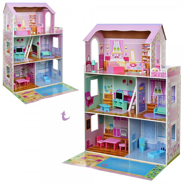 

Игровой набор Деревянная игрушка Домик Bambi MD 2670 (KL00554)