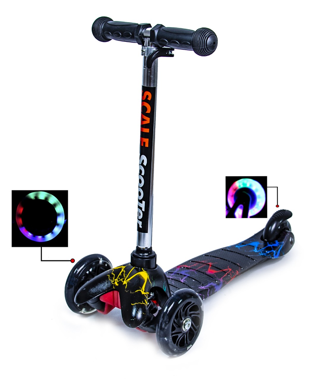 

Самокат Детский Scale Sports Micro Mini. Молния.