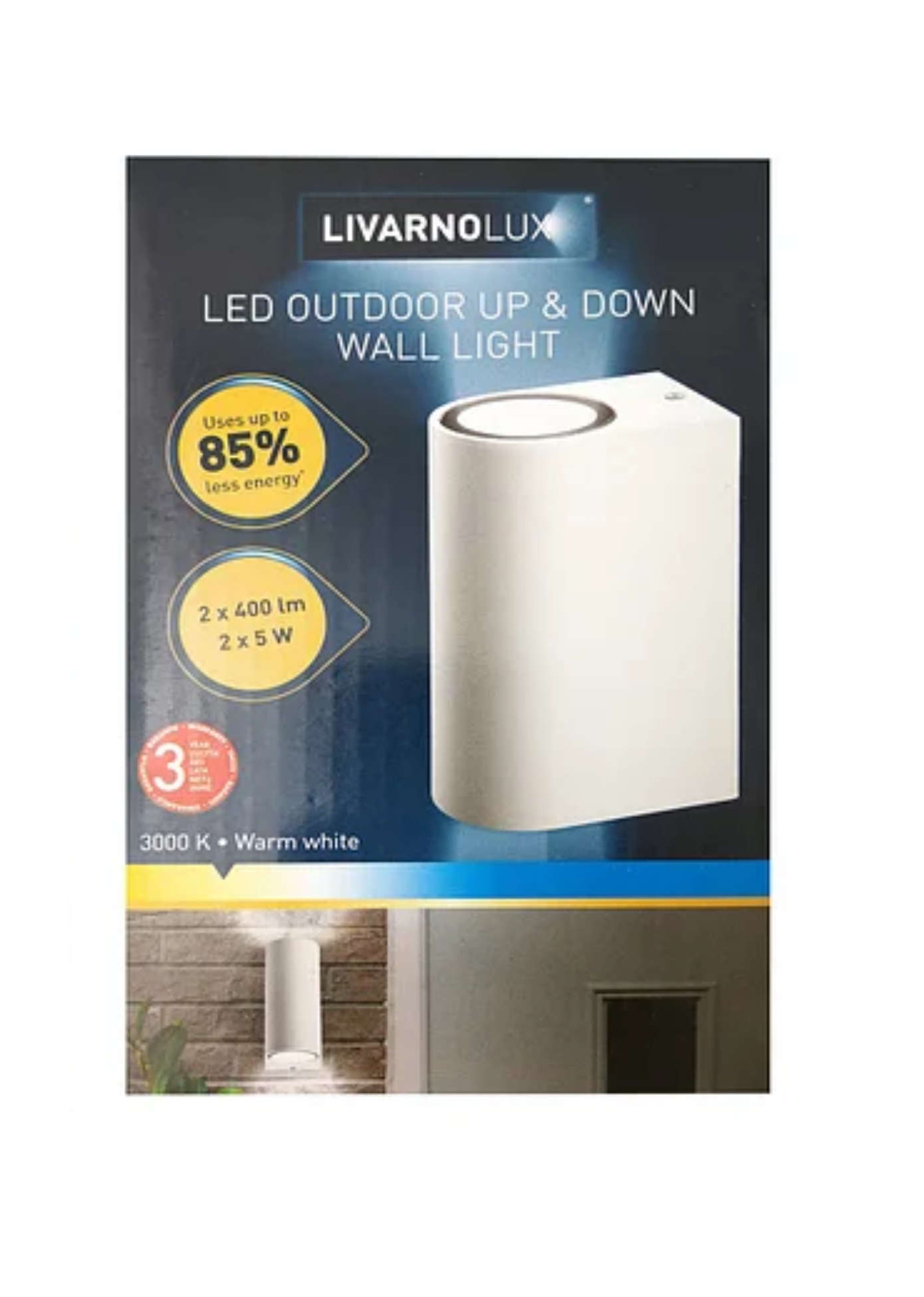 

LED Светильник для наружного освещения Livarno Lux 15см Белый 32000000213194