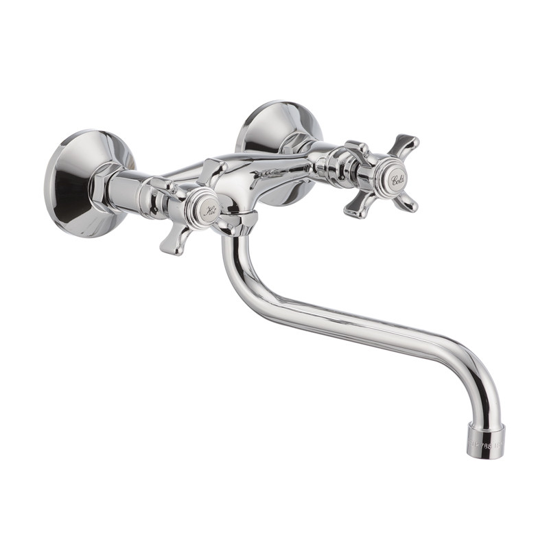 

Смеситель для кухни ZEON 361 HB0439 Haiba Стальной (1264616069)