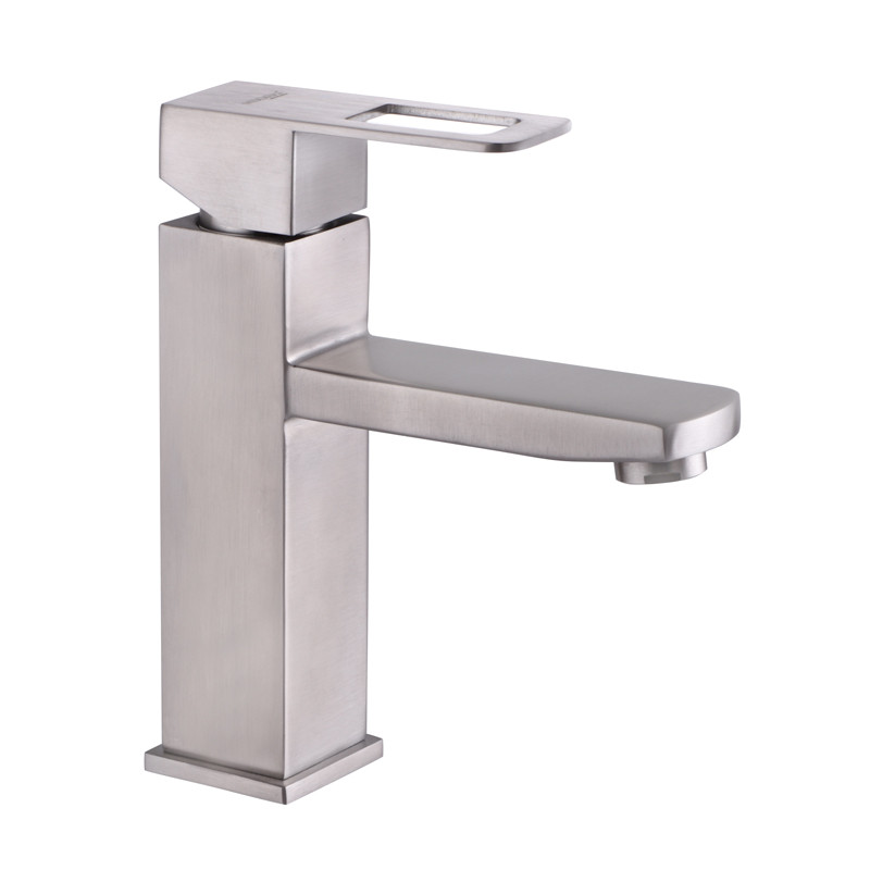 

Смеситель для умывальника FIT-001 SS2818 MIXXUS Нержавеющая сталь (SS2818)