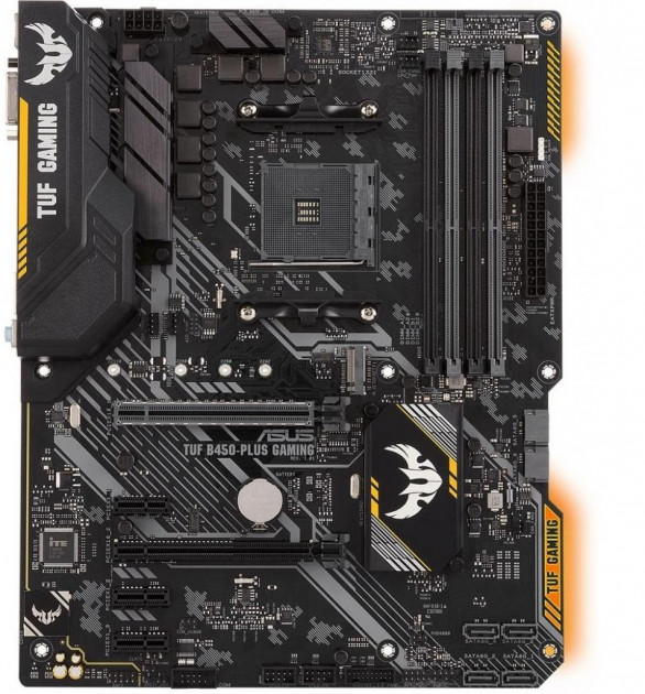 

Материнская плата Asus TUF B450-Plus Gaming (sAM4, AMD B450, PCI-Ex16)