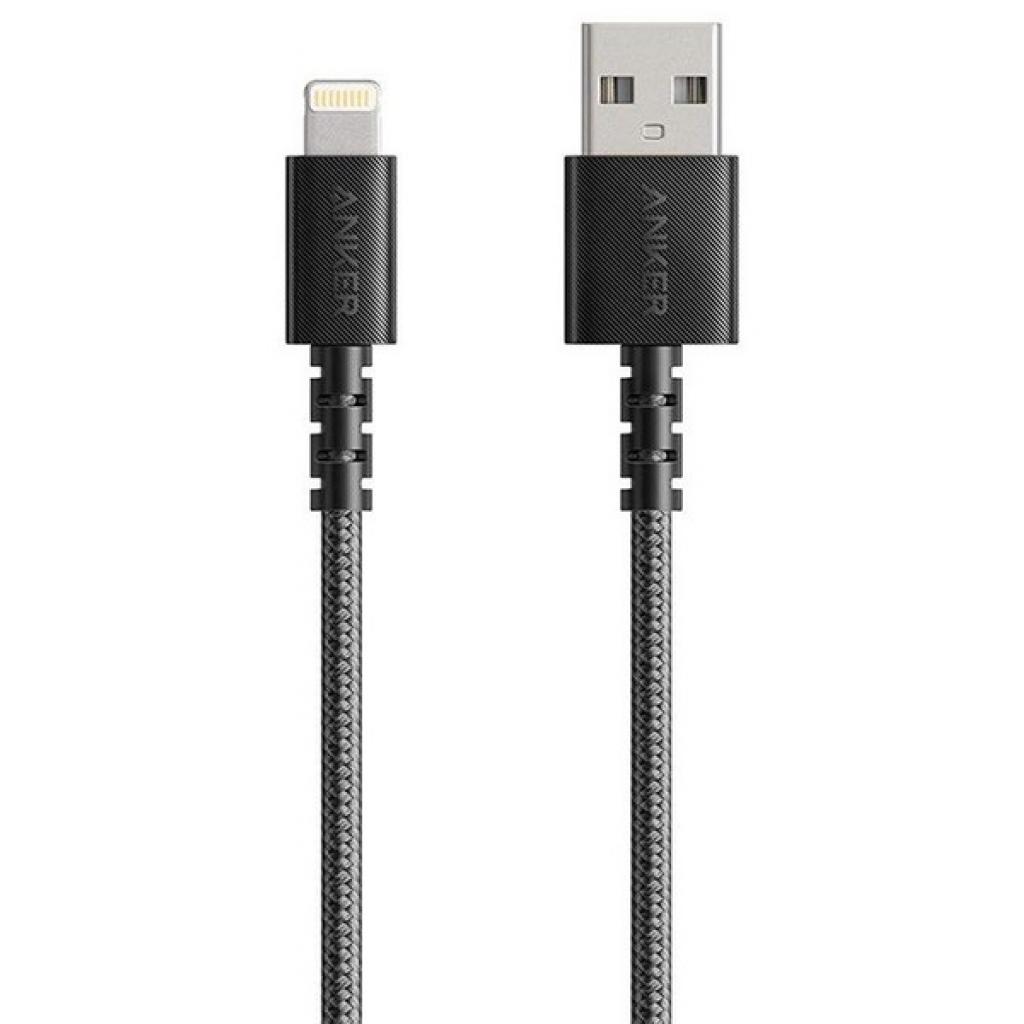

Дата кабель USB 2.0 AM to Lightning 1.8m Powerline Select+ Black Anker