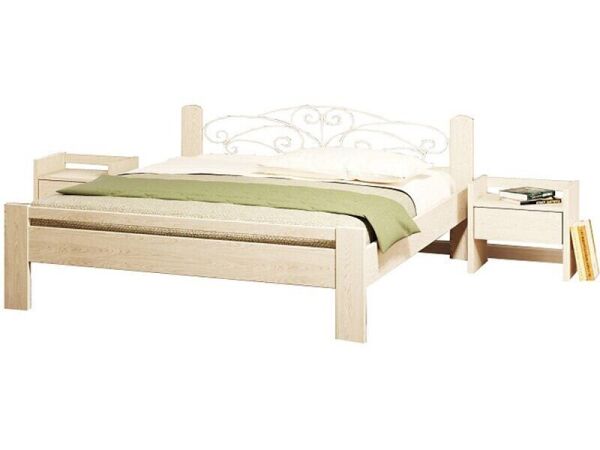 

Кровать Camelia Амелия (бук) 160х200 Орех