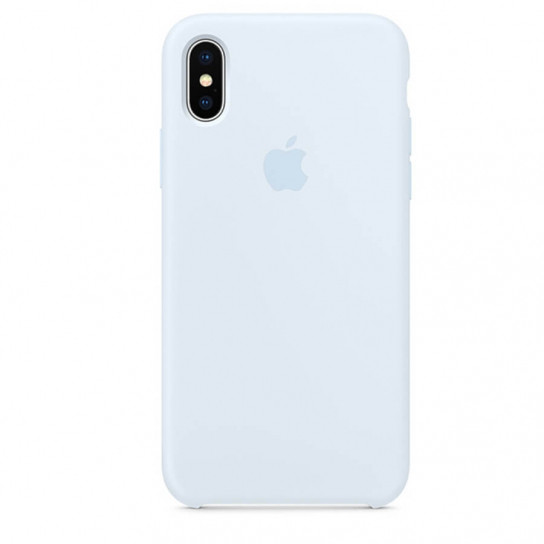 

Чехол Epik Silicone case (AAA) для Apple iPhone X (5.8")/XS (5.8") Голубой/Sky Blue