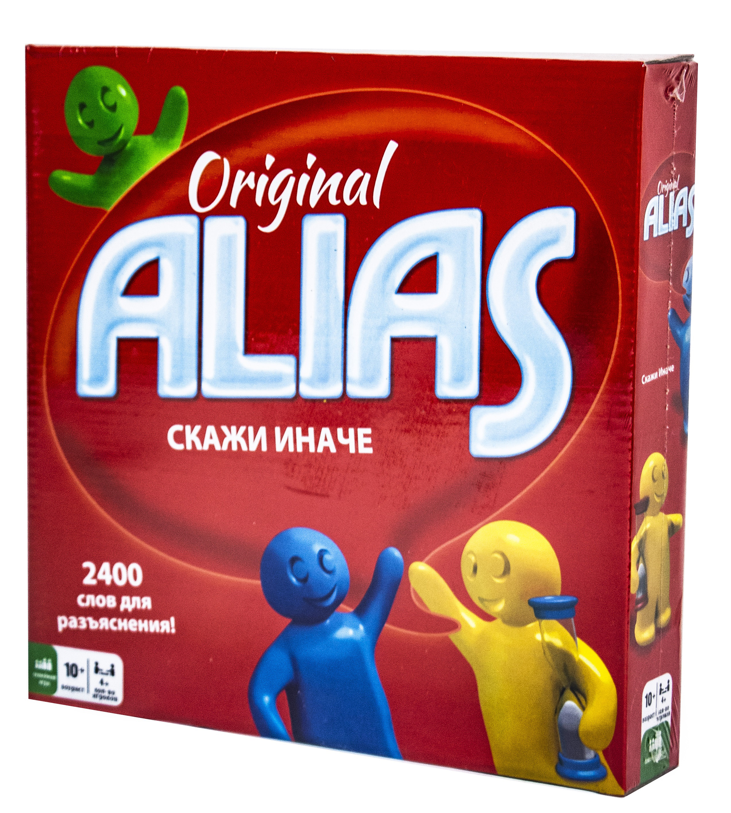 

Настольная игра "Alias. Скажи иначе" Indoor Play 27х27х6 см Коричневый 000145216