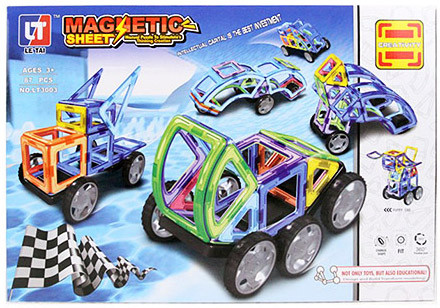 

Детский конструктор LEI TAI 87 дет Комбинированный 000144507