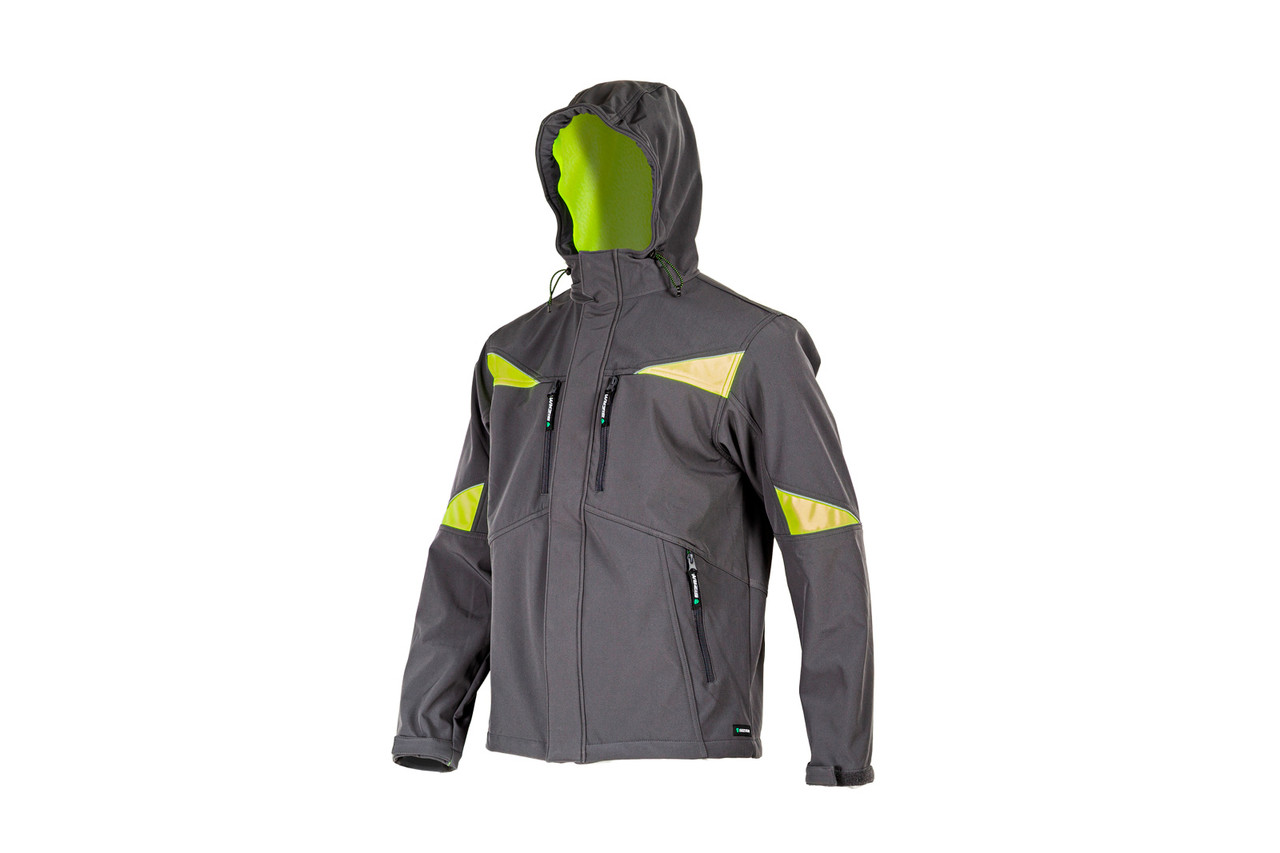 

Куртка рабочая утепленная Softshell Sizam Kingston 2XL серая 30178