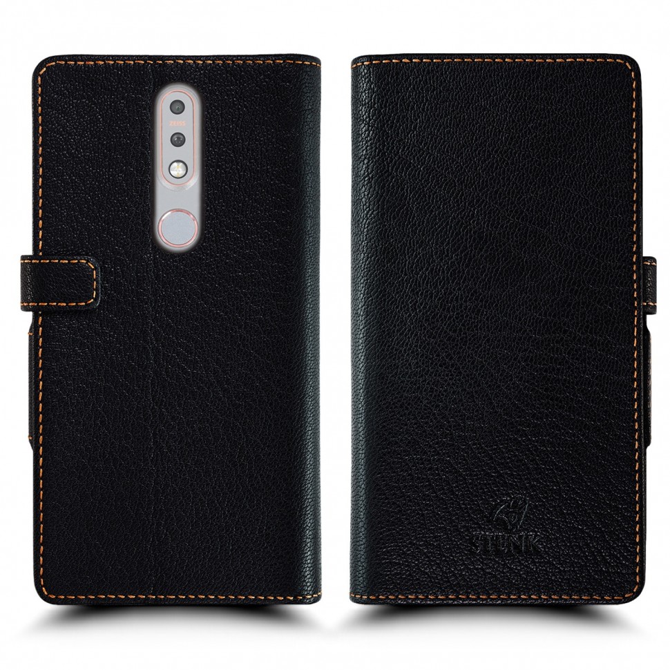 

Чехол книжка Stenk Wallet для Nokia 7.1 Чёрный
