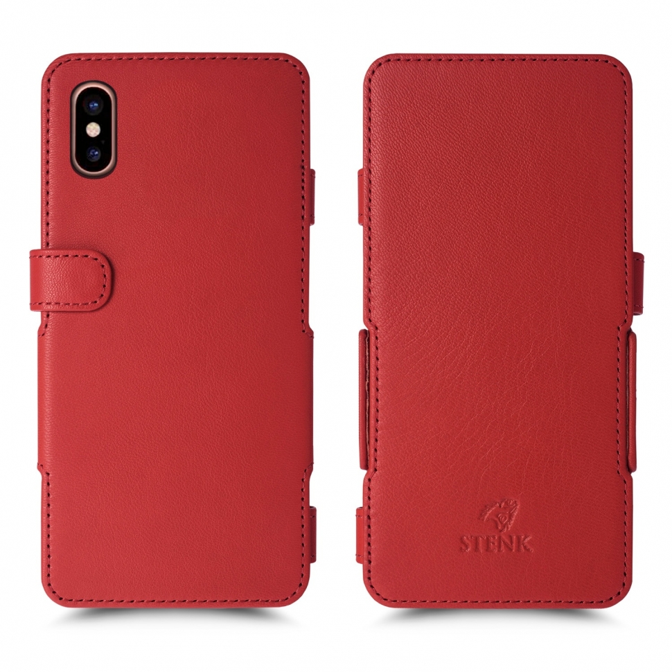 

Чехол книжка Stenk Prime для Apple iPhone Xs Max Красный