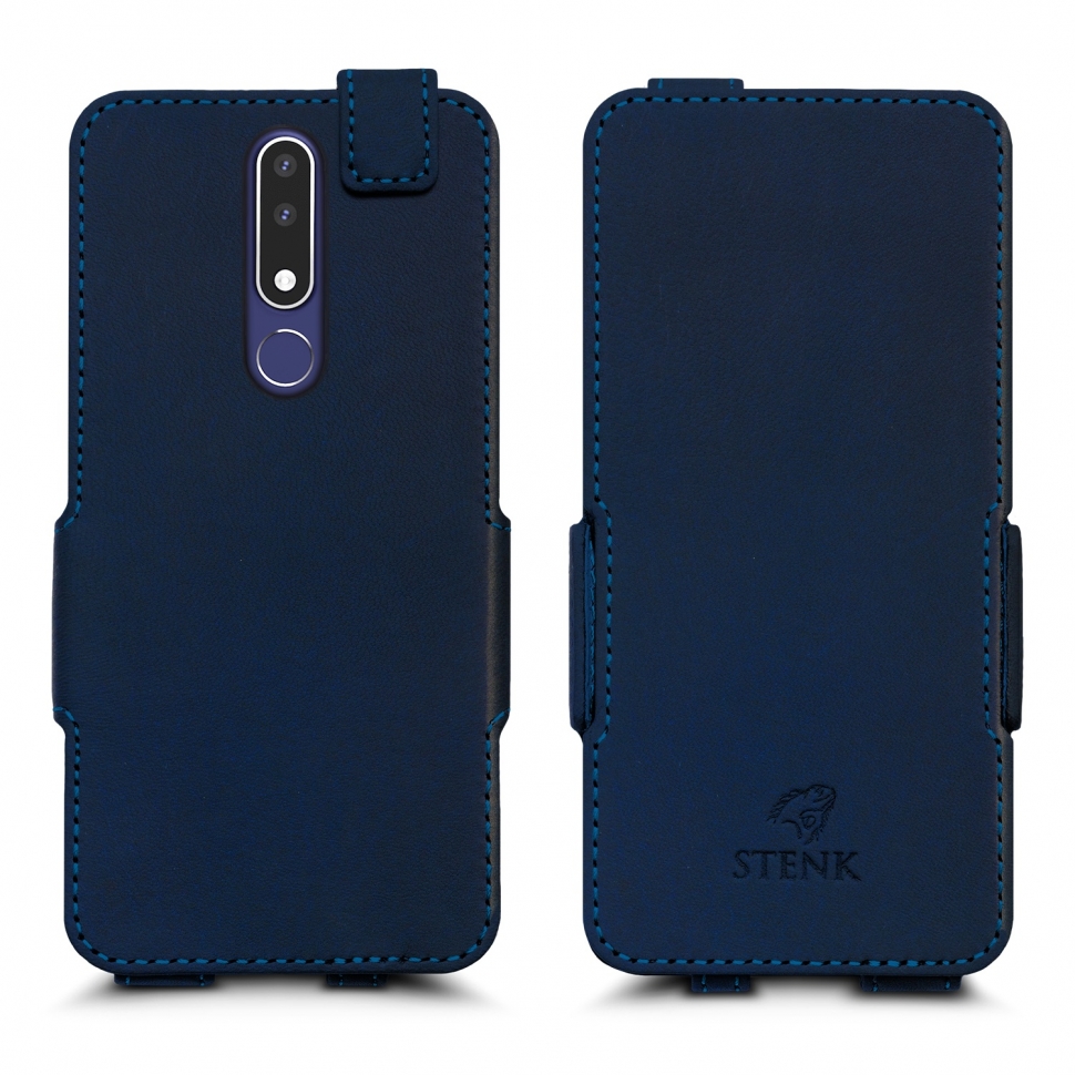 

Чехол флип Stenk Prime для Nokia 3.1 Plus Синий