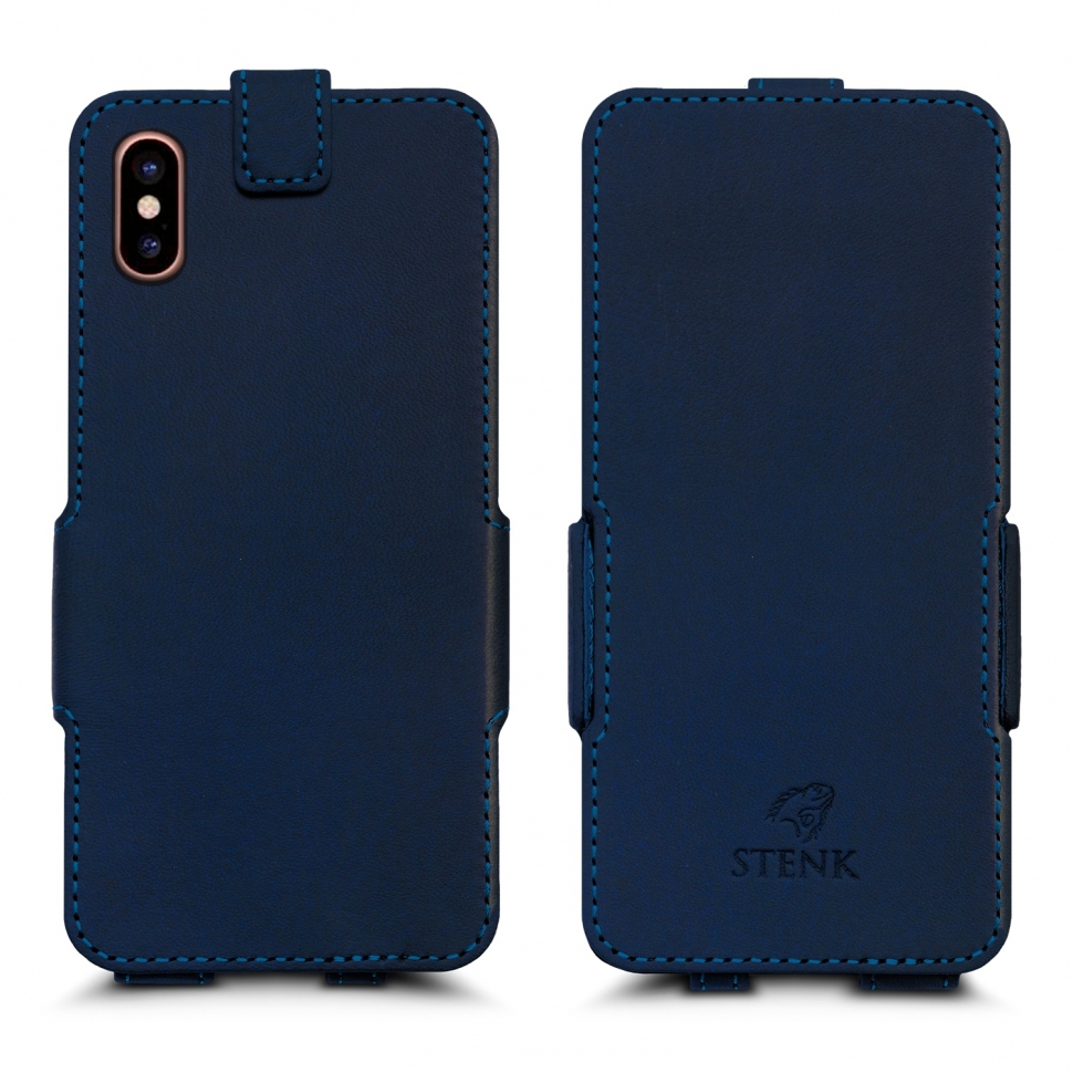 

Чехол флип Stenk Prime для Apple iPhone Xs Max Синий