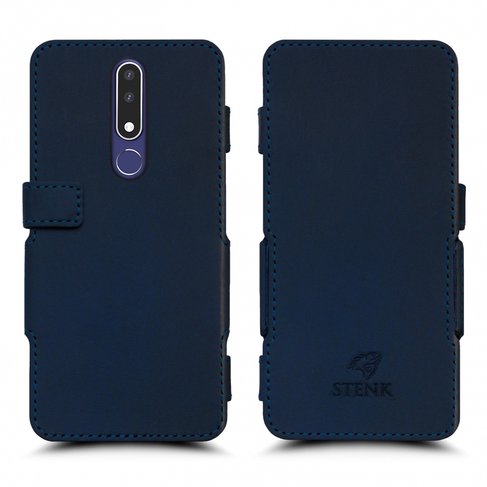 

Чехол книжка Stenk Prime для Nokia 3.1 Plus Синий
