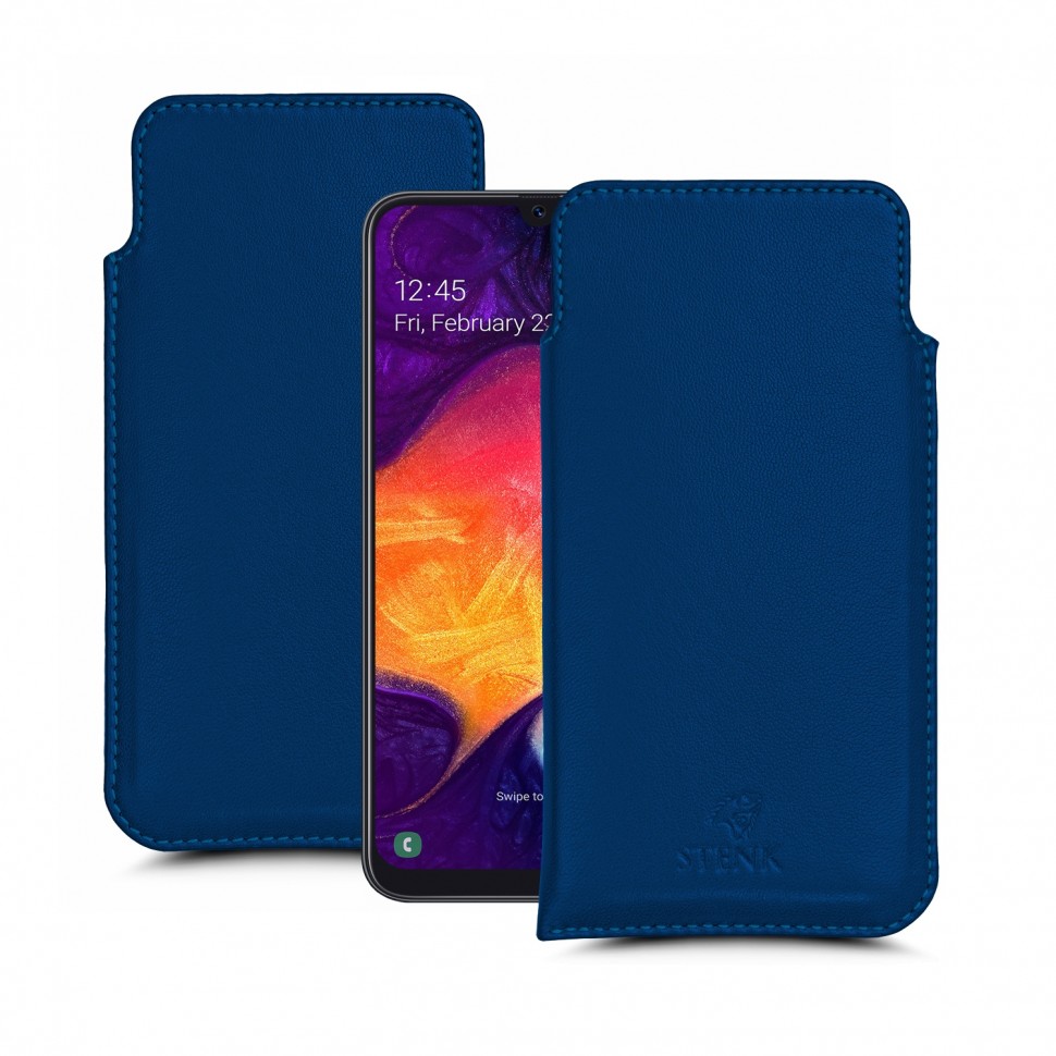 

Футляр Stenk Elegance для Samsung Galaxy A50 Синий