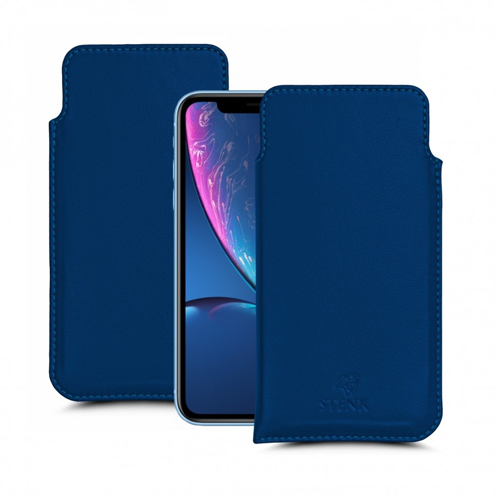 

Футляр Stenk Elegance для Apple iPhone XR Синий
