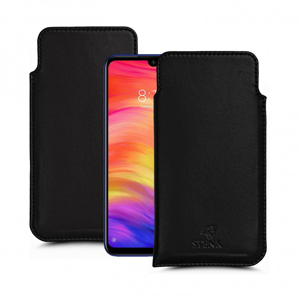 

Футляр Stenk Elegance для Xiaomi Redmi Note 7 Чёрный