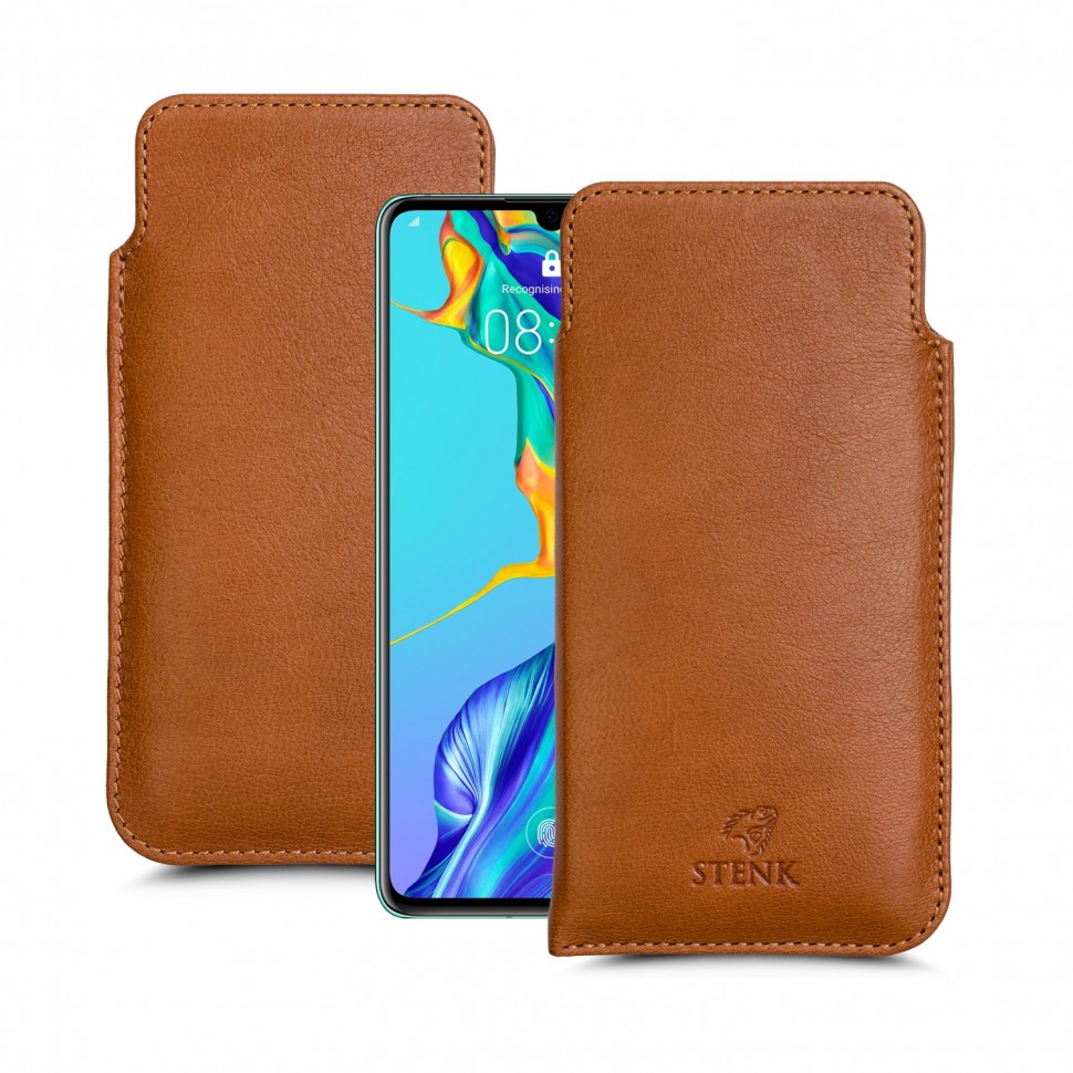 

Футляр Stenk Elegance для Huawei P30 Camel