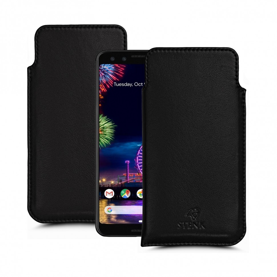 

Футляр Stenk Elegance для Google Pixel 3 Чёрный